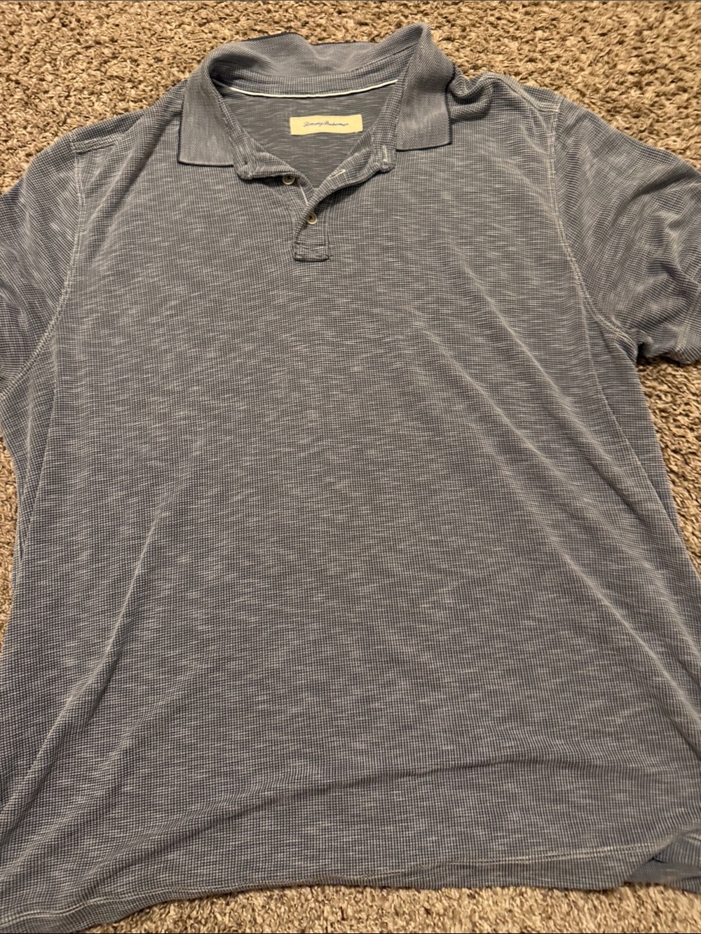 Men's Blue Polo Shirt - Lightweight Casual Polo